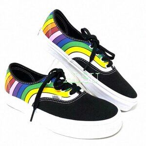 💖MEGA SALE💖VANS Refract Canvas Multi Womens Sneakers Pride VN0A2Z5IWN7 LGBTQ